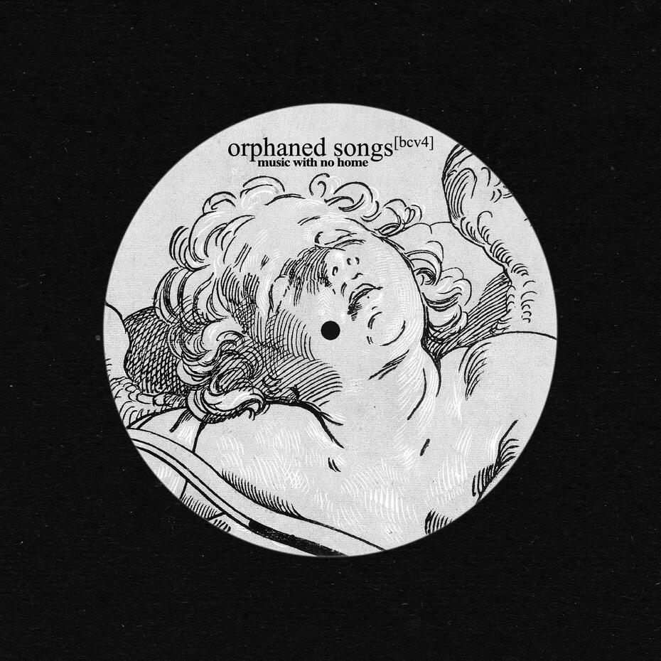 The full title being "orphaned songs [Beat Collage Vol. 4]" under the alias "music with no home"